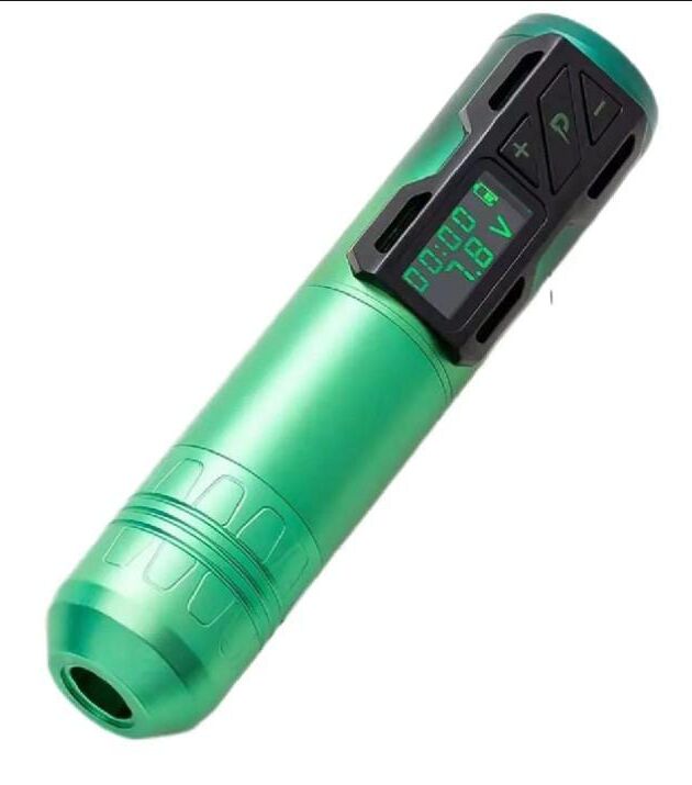 P2S wireless pen machine EZ Tattoo Pen Permanent Tattoo Machine 4.0mm Stroke Length  Makeup Tattoo Machine Pen Kit PMU Permanent and 1800mAh Battery Pack wireless Tattoo Supplies